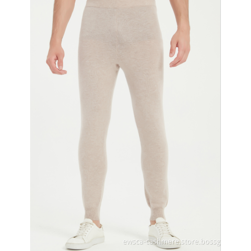 Men's Machine Washable Cashmere Leggings